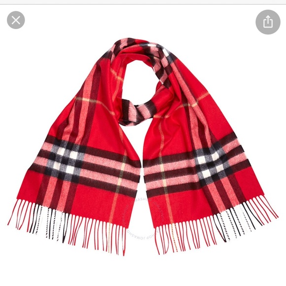 NWT 100% Cashmere Burberry Scarf